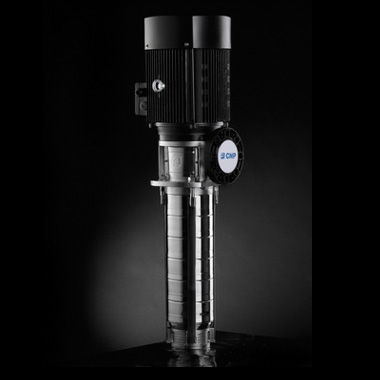 非自吸立式浸入多級(jí)離心泵，電機(jī)軸通過(guò)聯(lián)軸器直接與泵軸聯(lián)接，葉輪導(dǎo)葉采用不銹鋼板沖壓焊接制成，為滿足水槽或容器的安裝深度，可安裝空腔體來(lái)改變泵浸入液下深度.