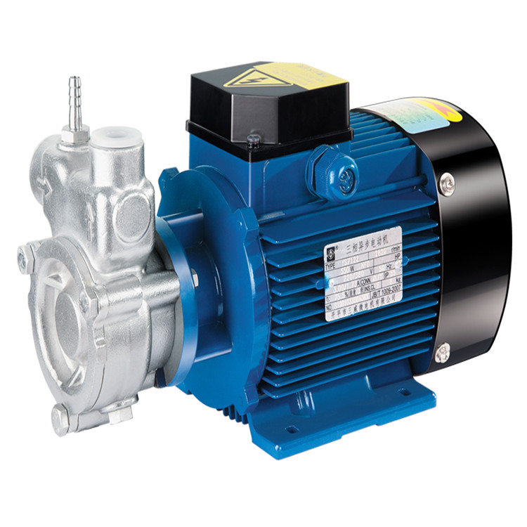 臥式安裝的不銹鋼自吸式氣液混合泵，過流部件均采用不銹鋼材料制成，泵運行時邊吸水邊吸氣，泵內加壓混合。